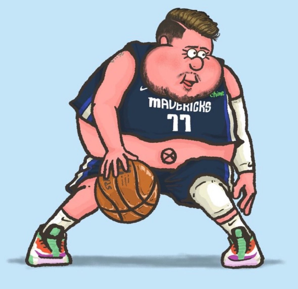 ESPN:東契奇的體重已接近270磅 獨行俠對此非常擔(dān)心