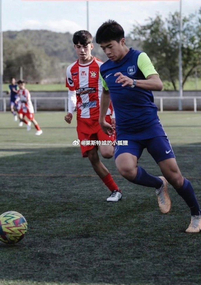 效力巴達(dá)洛納U16的中國球員汪修昊，入選西班牙加泰羅尼亞大區(qū)隊
